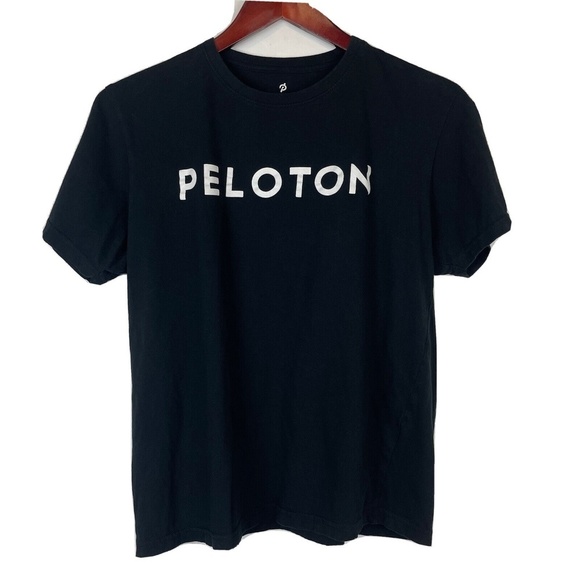 Peloton Century Club T-Shirt 100 Rides black cycling Size small Womans - Picture 2 of 9